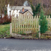 Secure fence installed 1996 to prevent access