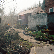 Dangerous eroding embankment