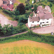 Aerial view of the cottages 1992